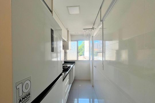 Cozinha e Área de Serviço de apartamento para alugar com 1 quarto, 40m² em Centro, Campinas