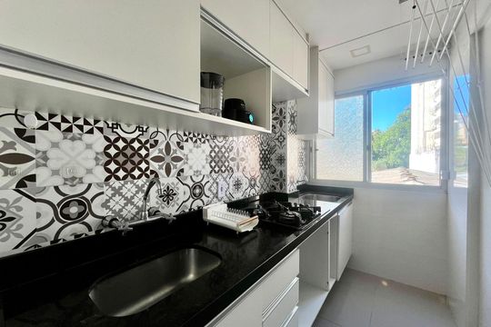 Cozinha e Área de Serviço de apartamento para alugar com 1 quarto, 40m² em Centro, Campinas