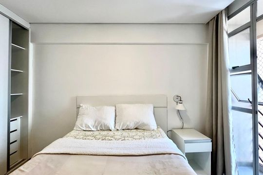Quarto de apartamento para alugar com 1 quarto, 40m² em Centro, Campinas