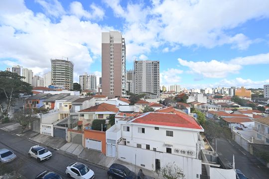 Vista da Sala de apartamento à venda com 1 quarto, 40m² em Mirandópolis, São Paulo