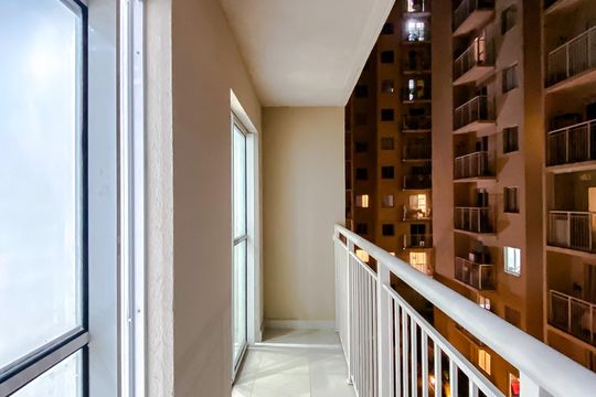 Varanda da Sala de apartamento para alugar com 1 quarto, 30m² em Bom Retiro, São Paulo