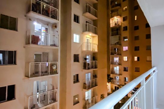 Varanda da Sala de apartamento para alugar com 1 quarto, 30m² em Bom Retiro, São Paulo