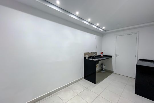 Sala de apartamento para alugar com 1 quarto, 30m² em Bom Retiro, São Paulo