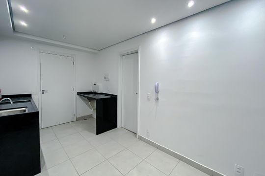 Sala de apartamento para alugar com 1 quarto, 30m² em Bom Retiro, São Paulo