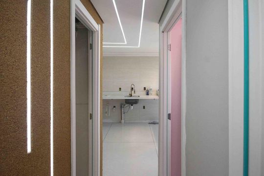 Corredor de apartamento para alugar com 2 quartos, 35m² em Parque Sao Rafael, São Paulo