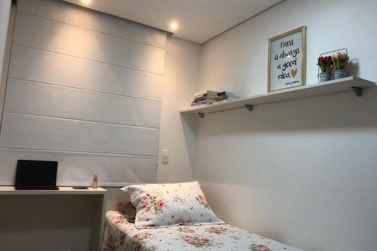 Quarto de apartamento à venda com 2 quartos, 59m² em Vila Prudente, São Paulo