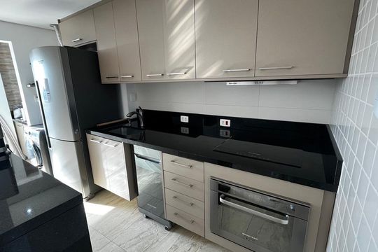 Cozinha de apartamento à venda com 2 quartos, 59m² em Vila Prudente, São Paulo