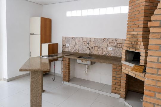 Churrasqueira de casa de condomínio para alugar com 3 quartos, 200m² em Jardim dos Estados, Taubaté
