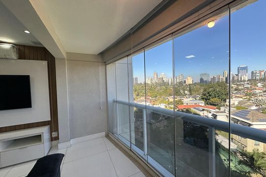 Varanda da Sala de apartamento para alugar com 2 quartos, 70m² em Melville Empresarial Ii, Barueri