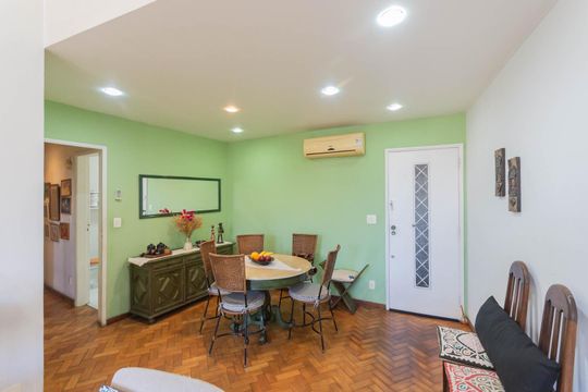 Sala de apartamento à venda com 3 quartos, 132m² em Tijuca, Rio de Janeiro