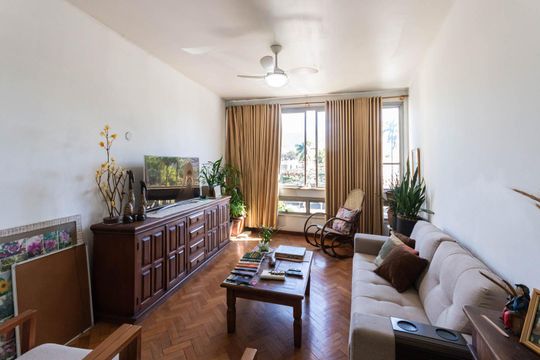 Sala de apartamento à venda com 3 quartos, 132m² em Tijuca, Rio de Janeiro