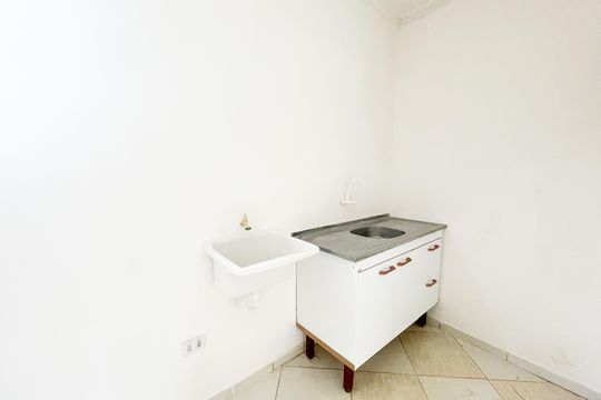 Sala/Cozinha de kitnet/studio para alugar com 1 quarto, 40m² em Água Branca, São Paulo