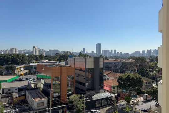 Vista da Sacada de apartamento para alugar com 1 quarto, 32m² em Santo Amaro, São Paulo