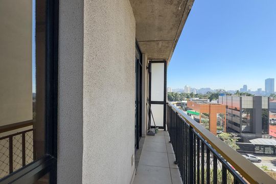 Sacada de apartamento para alugar com 1 quarto, 32m² em Santo Amaro, São Paulo