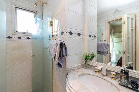 Banheiro da Suíte 3 de apartamento à venda com 4 quartos, 520m² em Santana, São Paulo