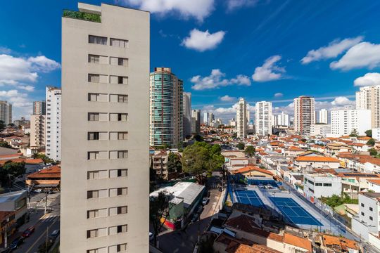 Varanda da Suíte 4 - Vista de apartamento à venda com 4 quartos, 520m² em Santana, São Paulo