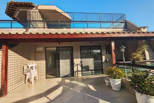 Varanda  de apartamento para alugar com 5 quartos, 344m² em Recreio dos Bandeirantes, Rio de Janeiro