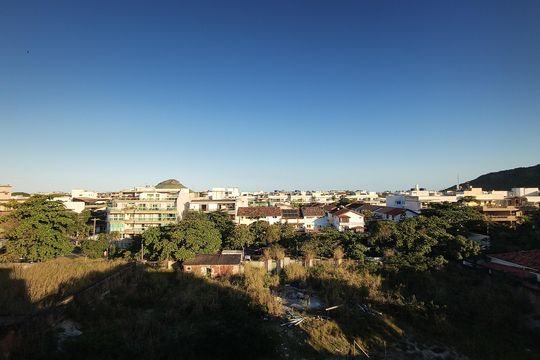 Varanda da Suíte 4 de apartamento para alugar com 5 quartos, 344m² em Recreio dos Bandeirantes, Rio de Janeiro