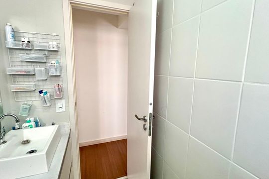 Banheiro 1 de apartamento para alugar com 2 quartos, 59m² em Picanço, Guarulhos