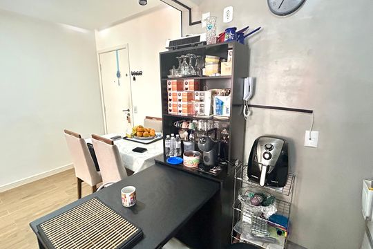 Cozinha de apartamento para alugar com 2 quartos, 59m² em Picanço, Guarulhos