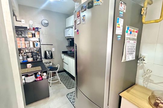 Cozinha de apartamento para alugar com 2 quartos, 59m² em Picanço, Guarulhos