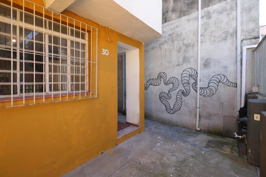Quintal e Garagem de casa para alugar com 2 quartos, 110m² em Centro, São Caetano do Sul