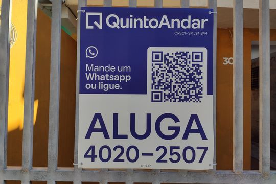 Placa de casa para alugar com 2 quartos, 110m² em Centro, São Caetano do Sul