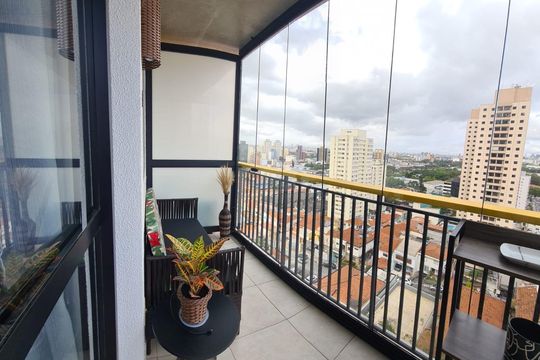 Varanda de kitnet/studio à venda com 1 quarto, 34m² em Santana, São Paulo