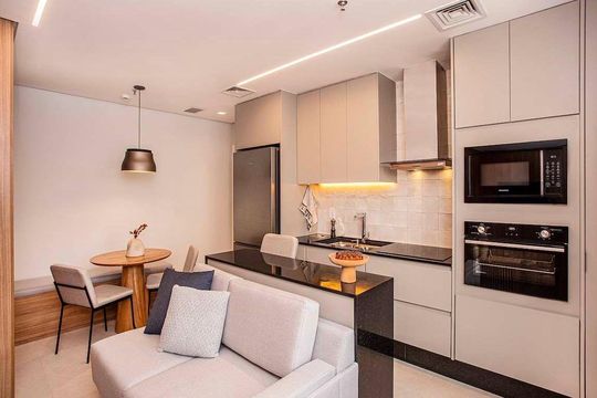 Sala de kitnet/studio para alugar com 1 quarto, 33m² em Vila Osasco, Osasco