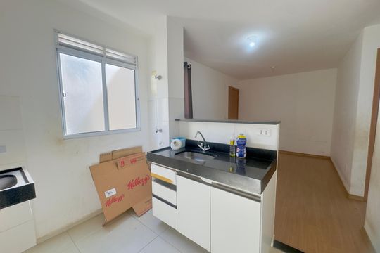 Cozinha de apartamento para alugar com 2 quartos, 50m² em Jardim Novo Portugal, Guarulhos