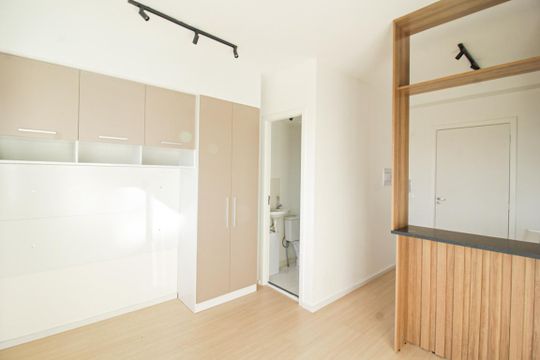 Studio de kitnet/studio para alugar com 1 quarto, 17m² em Vila Arcadia, São Paulo