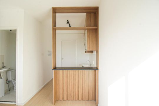 Studio de kitnet/studio para alugar com 1 quarto, 17m² em Vila Arcadia, São Paulo