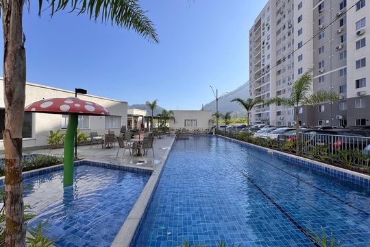 Área comum de apartamento à venda com 2 quartos, 50m² em Barra Olímpica, Rio de Janeiro