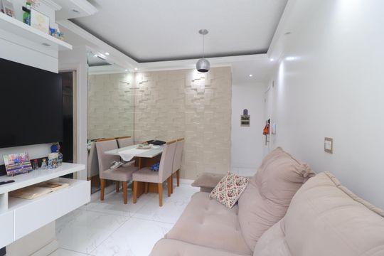 Sala de apartamento à venda com 2 quartos, 49m² em Parada Xv de Novembro, São Paulo