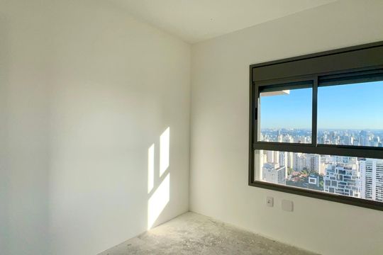 Suíte 1 de apartamento à venda com 2 quartos, 77m² em Pinheiros, São Paulo