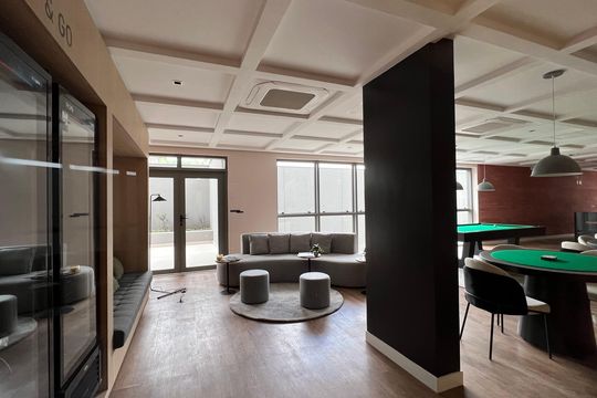 Sala de Jogos de apartamento à venda com 2 quartos, 77m² em Pinheiros, São Paulo