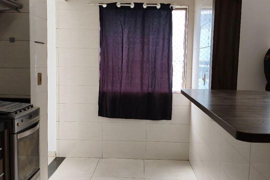 Cozinha de apartamento à venda com 2 quartos, 65m² em Vila Valparaíso, Santo André