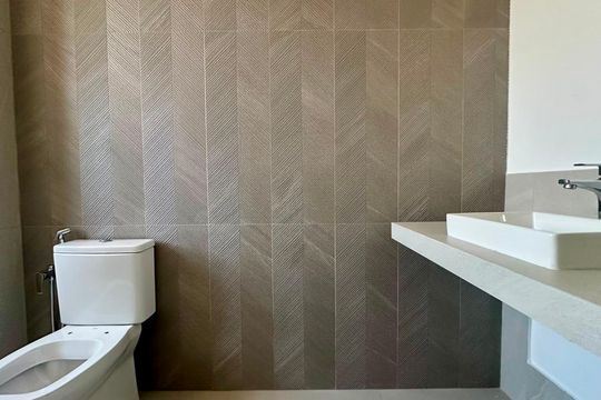 Banheiro  de apartamento à venda com 4 quartos, 402m² em Vale do Sereno, Nova Lima