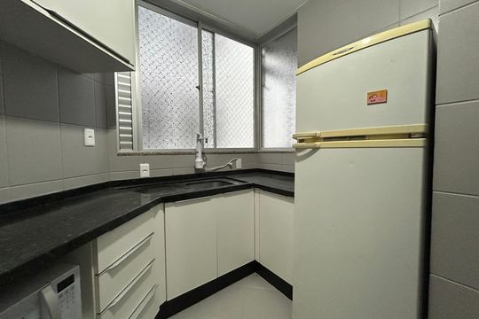 Cozinha  de apartamento para alugar com 3 quartos, 73m² em Itacorubi, Florianópolis