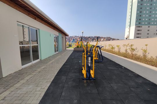 Área comum de apartamento para alugar com 2 quartos, 42m² em Vila Sao Paulo, Ferraz de Vasconcelos