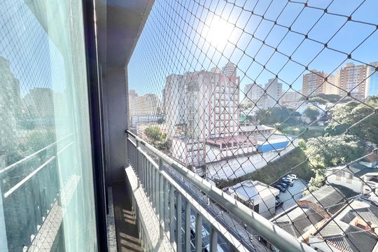 Varanda da Sala de apartamento para alugar com 2 quartos, 52m² em Santana, São Paulo