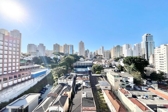 Vista da Varanda da Suíte de apartamento para alugar com 2 quartos, 52m² em Santana, São Paulo