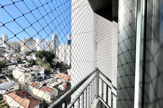 Varanda da Suíte de apartamento para alugar com 2 quartos, 52m² em Santana, São Paulo