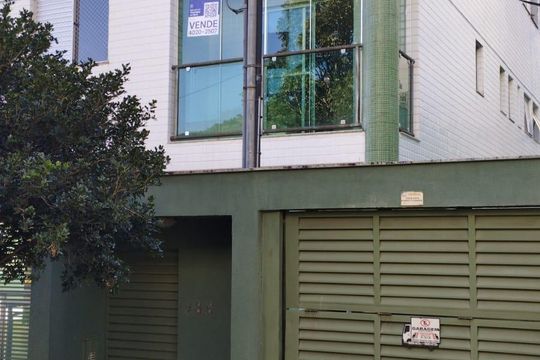 placa instalada RMGS-188 de apartamento à venda com 4 quartos, 120m² em Buritis, Belo Horizonte