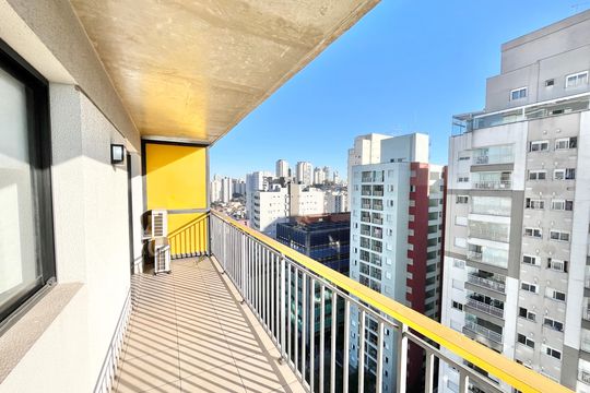 Varanda da Sala de apartamento à venda com 2 quartos, 46m² em Santana, São Paulo