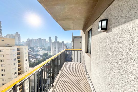 Varanda da Sala de apartamento à venda com 2 quartos, 46m² em Santana, São Paulo