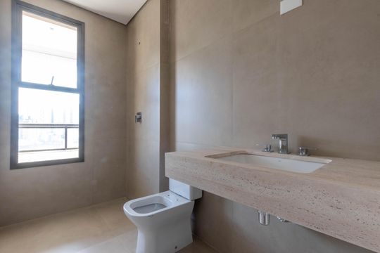 Banheiro da Suíte 3 de apartamento à venda com 4 quartos, 377m² em Vale do Sereno, Nova Lima