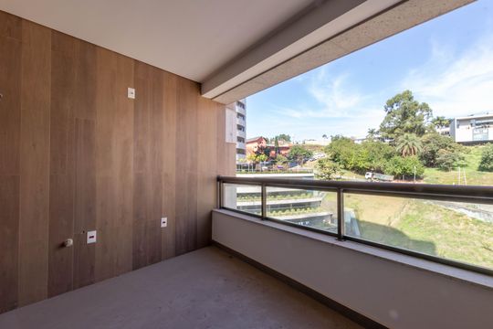 Varanda de apartamento à venda com 3 quartos, 116m² em Vila Das Flores, Nova Lima
