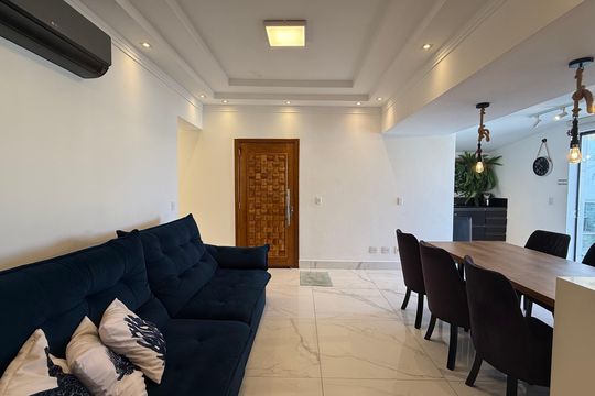 Sala de apartamento para alugar com 3 quartos, 188m² em Centro, Guarujá