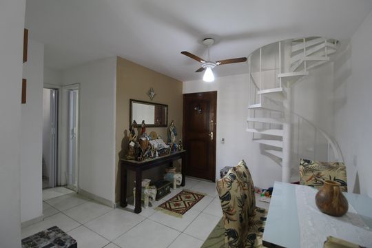 Sala 1 de apartamento à venda com 2 quartos, 133m² em Freguesia (jacarepaguá), Rio de Janeiro